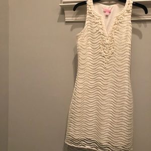 NWOT Lily Pulitzer Off-White Shift Dress